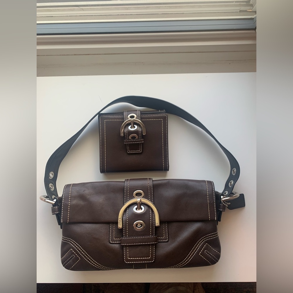 Vintage Coach Soho Bag with matching Wallet